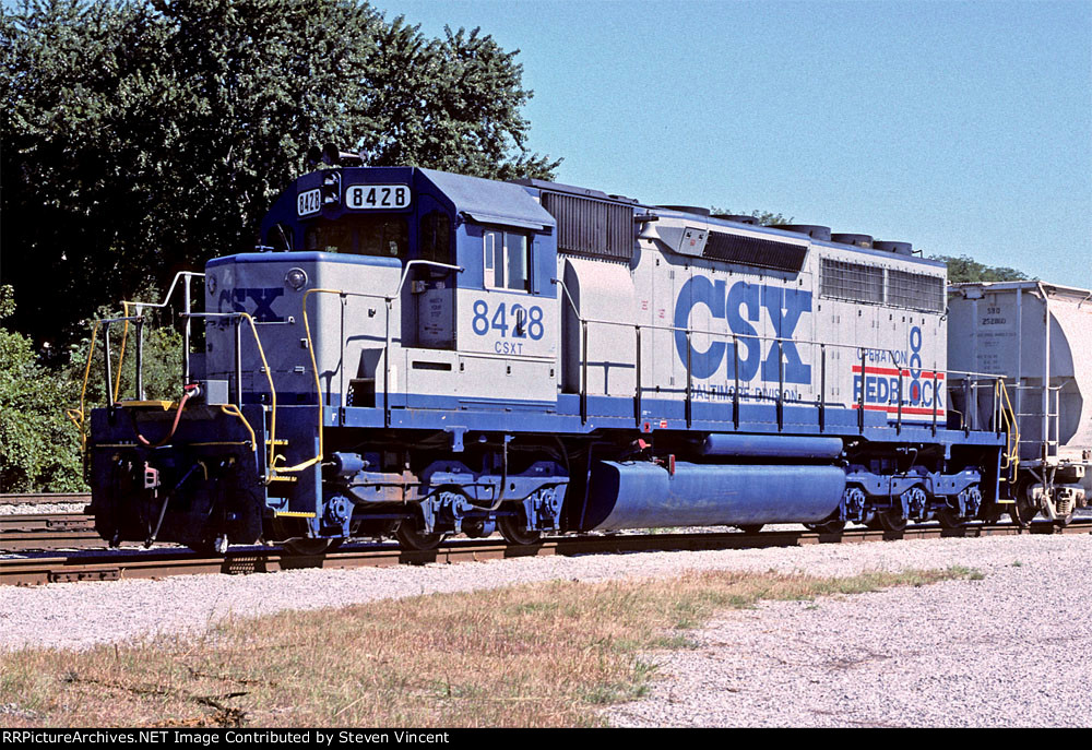 CSX rebuilt SD40 #8428